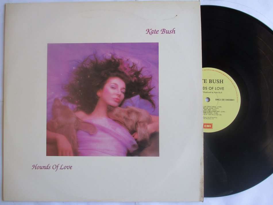 KATE BUSH - HOUNDS OF LOVE - RSA VG+ / VG WITH INNER