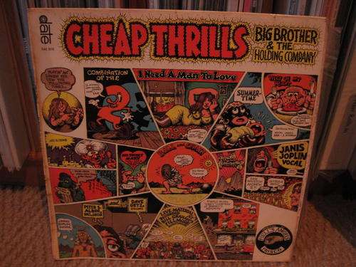 BIG BROTHER & THE HOLDING COMPANY - CHEAP THRILLS - RSA VG / VG-