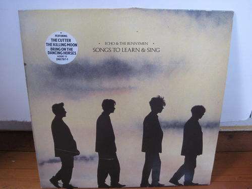 ECHO & THE BUNNYMEN - SONGS TO LEARN & SING -GERMANY VG+ / EX WITH INNER
