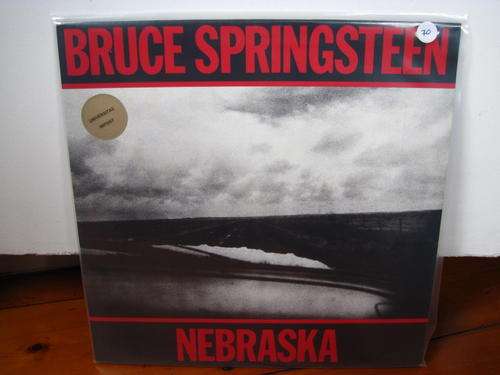 BRUCE SPRINGSTEEN - NABRASKA - HOLLAND - VG+ /VG GATEFOLD INSERT