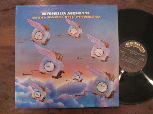 JEFFERSON AIRPLANE - THIRTY SECONDS OVER WINTERLAND - USA VG+ / VG WITH INNER