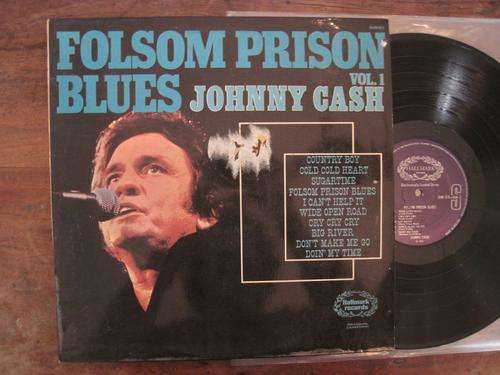 JOHNNY CASH - FOLSOM PRISON BLUES VOL 1. UK VG+/VG