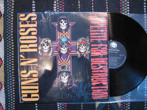 GUNS N ROSES - APPETITE FOR DESTRUCTION - RSA VG+ /VG+