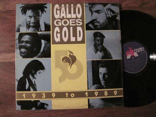 GALLO VARIOUS - GALLO GOES GOLD - RSA VG+/VG+ 2 LP GATEFOLD WITH EARLY AFRICAN ARTISTS