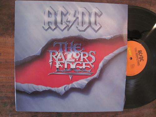 ACDC - THE RAZORS EDGE - AUSTRALIA EX / VG+