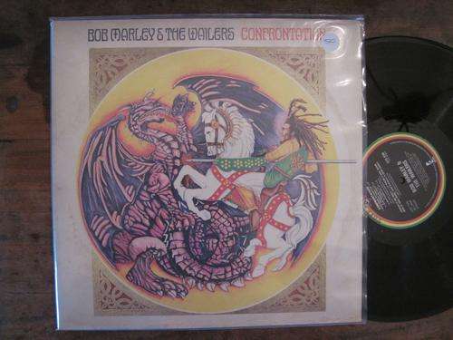 BOB MARLEY & THE WAILERS - CONFRONTATION - UK VG+ / VG+ GATEFOLD
