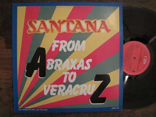 SANTANA - FROM ABRAXAS TO VERACRU - HOLLAND VG+ / EX - PROMO
