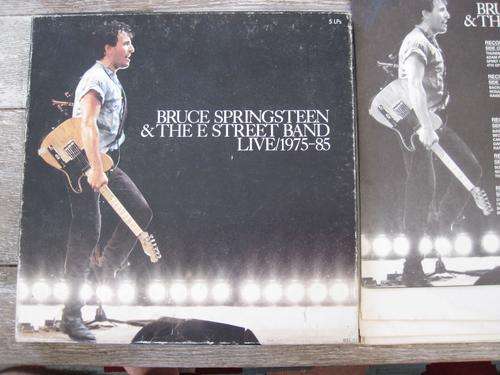 BRUCE SPINGSTEEN & THE E STREET BAND LIVE 75-85 RSA VG+/VG+ 5 LP BOX SET