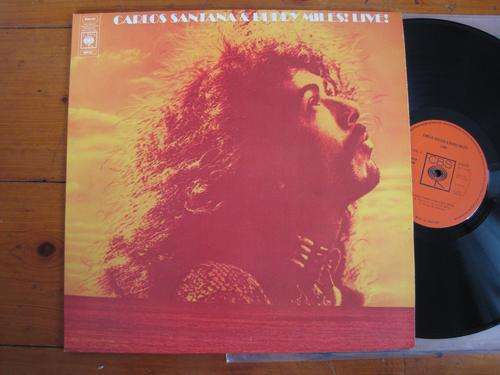 CARLOS SANTANA & BUDDY MILES -LIVE! - UK EX / VG+ GATEFOLD