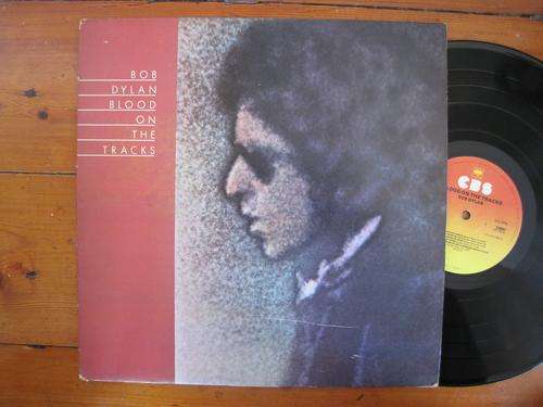 BOB DYLAN - BLOOD ON THE TRACKS - UK VG / VG-