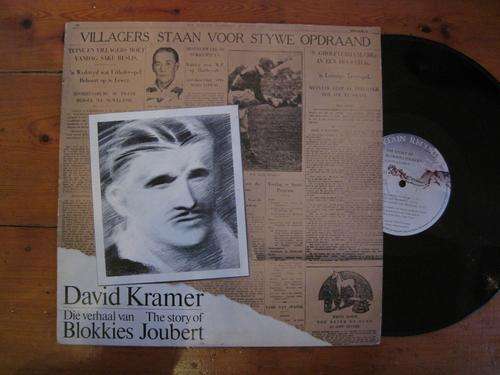 DAVID KRAMER - THE STORY OF JOUBERT - RSA VG+/ VG