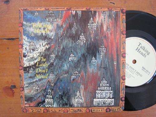 TALKING HEADS - THE LADY DONT MIND / GIVE ME BACK MY NAME 7" RSA EX / VG+