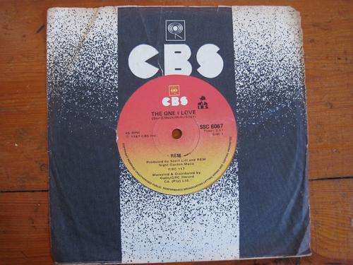 REM - THE ONE I LOVE / MAPS AND LEGENDS RSA VG+ /VG+