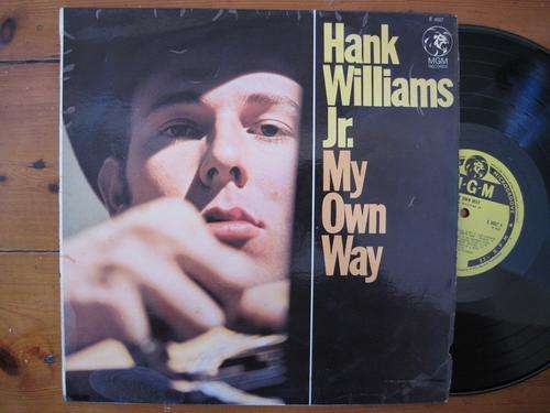 HANK WILLIAMS JR. - MY OWN WAY - RSA VG+ / VG