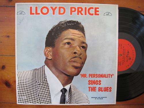 LLOYD PRICE - MR PERSONALITY SINGS THE BLUES - RSA VG+ / VG+