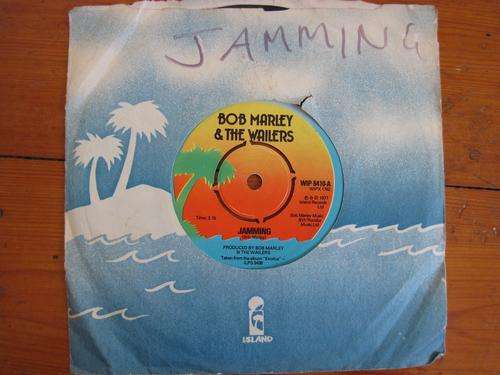 BOB MARLEY & THE WAILERS - JAMMING /PUNKY REGGAE PARTY 7" UK VG-/VG