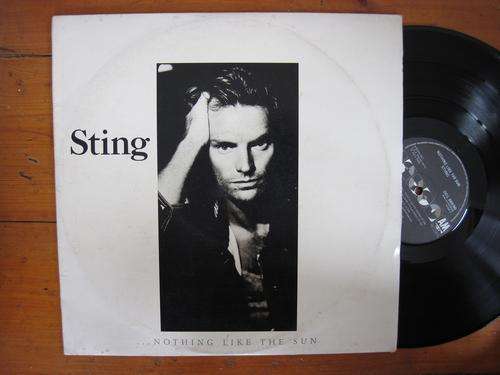 STING - NOTHING LIKE THE SUN - RSA VG+ VG+ 2 LP