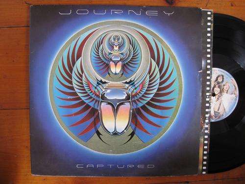 JOURNEY - CAPTURED - HOLLAND - VG+ /VG+ 2 LP GATEFOLD