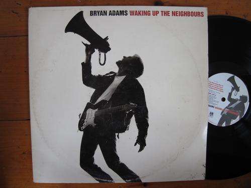 BRYAN ADAMS - WAKING UP THE NEIGHBOURS - RSA VG / VG+ 2 LP GATEFOLD