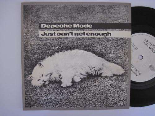 DEPECHE MODE - JUST CANT GET ENOUGH /ANY SECOND NOW 7" UK VG+ / VG+