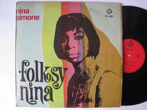 NINA SIMONE - FOLKSY NINA - RSA VG+ / VG+