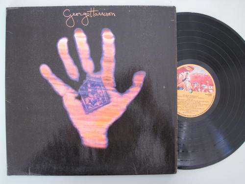 GEORGE HARRISON - LIVING IN THE MATERIAL WORLD - UK VG+ /VG- GATEFOLD