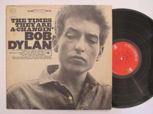 BOB DYLAN - THE TIMES THEY ARE A-CHANGIN' - USA VG / VG-