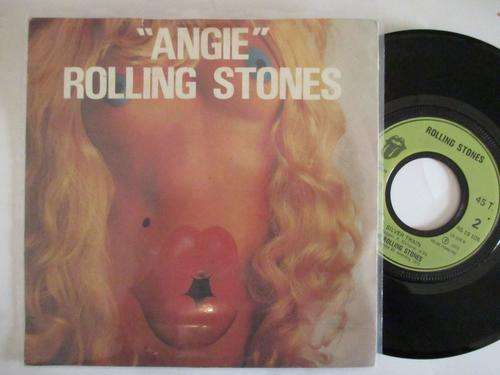 ROLLING STONES - ANGIE / SILVER TRAIN - FRANCE VG / VG+