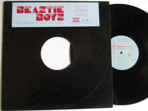 BEASTIE BOYS - CHECK IT OUT 12" USA VG+ /VG+  4 TRACKS 2004 RE-ISSUE
