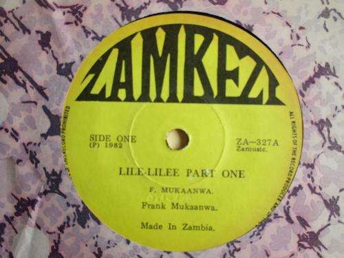 FRANK MUKAANWA - LILE-LILEE - ZAMBIA EX 7"