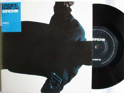 DIZZEE RASCAL - SIRENS / LIKE ME 7" UK EX / EX WITH INNER