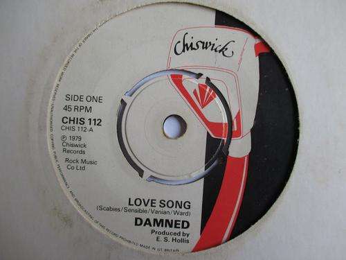 DAMNED - LOVE SONG / NOISE NOISE NOISE / SUICIDE 7" UK VG-