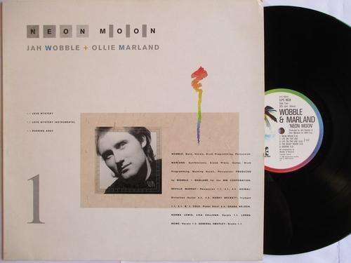 JAH WOBBLE & OLLIE MARLAND - NEON MOON - UK VG+ / VG+