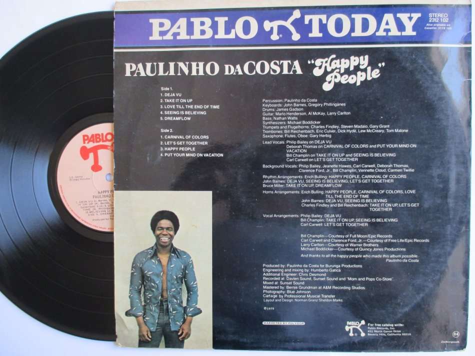 PAULINHO DA COASTA - HAPPY PEOPLE - RSA VG+ / VG+
