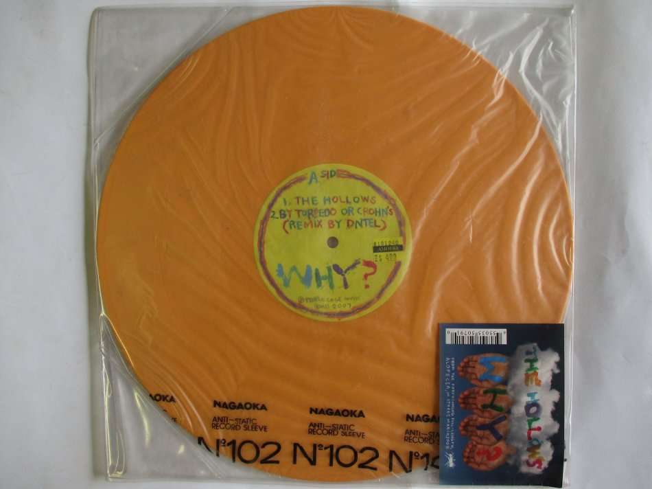WHY? - THE HOLLOWS 12" - 4 TRACKS COLOUR VINYL