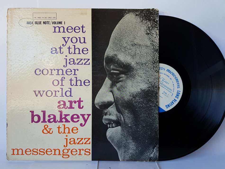 ART BLAKEY & THE JAZZ MESSENGERS - MEET YOU AT THE JAZZ CORNER OF THE WORLD VOL. 1 USA VG- / VG+ O.G