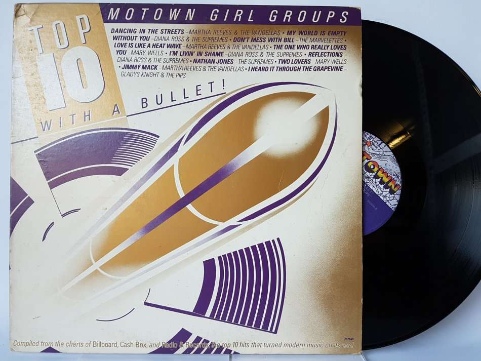 MOTOWN WITH A BULLET - GIRL GROUPS - USA VG / VG+
