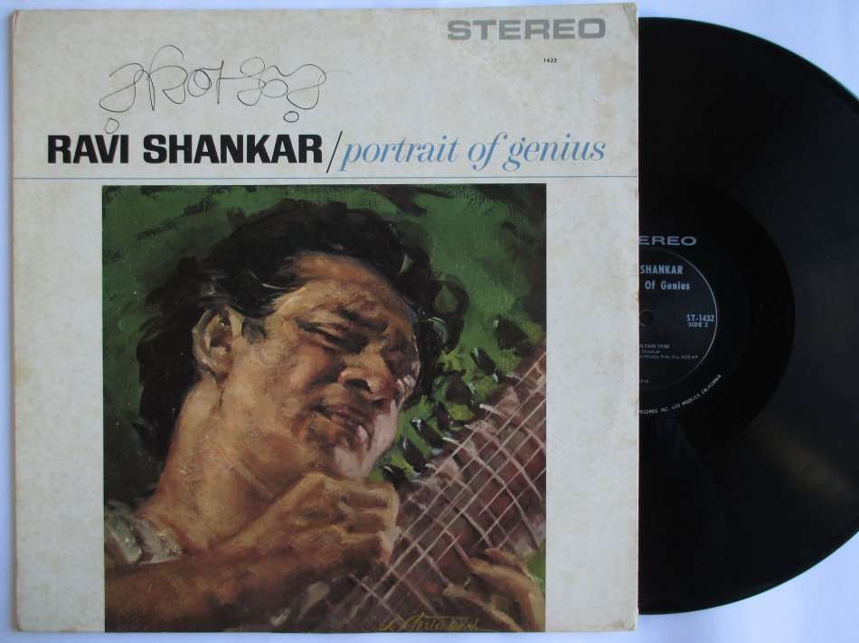RAVI SHANKAR - PORTRAIT OF A GENIUS - USA VG+ / VG-