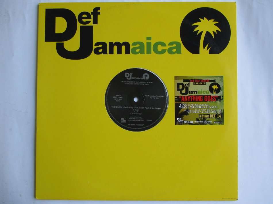 DEF JAMAICA - ANYTHING GOES 12" - USA - VG+ / VG+