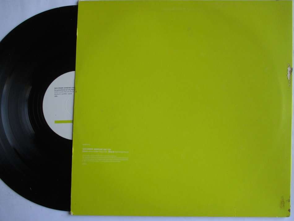 NEW ORDER - SOMEONE LIKE YOU 12" PROMO - UK - VG / VG+