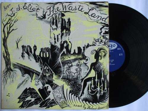 T.S. ELIOT - THE WASTE LAND - UK VG+ /VG+