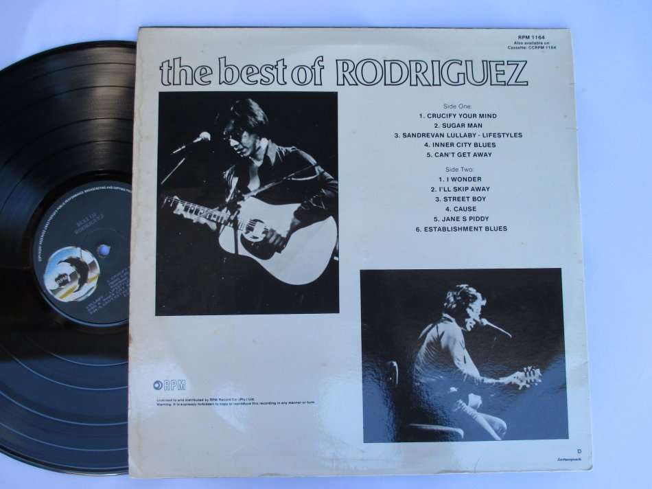 RODRIGUEZ - THE BEST OF RSA VG+ /VG-