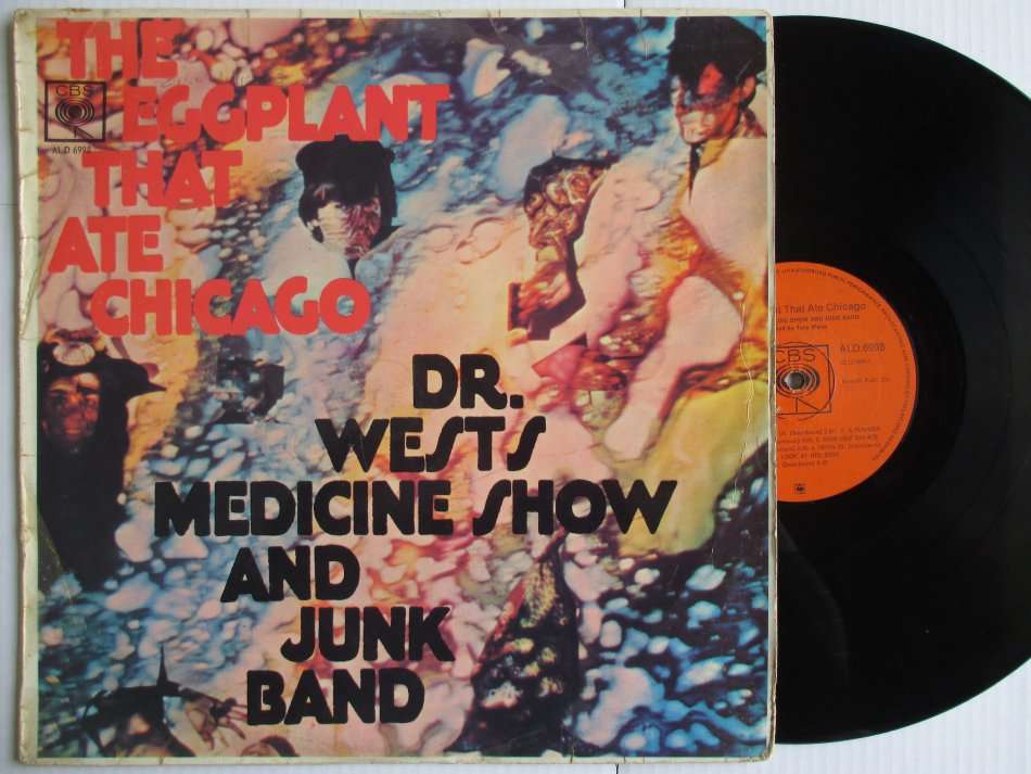 DR. WESTS MEDICINE SHOW AND JUNK BAND - EGGPLANT THAT ATE CHICAGO - RSA VG /VG