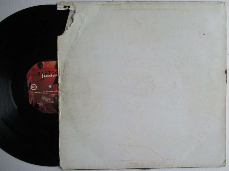 GUS GUS - LADYSHAVE 12" G+ /VG- MEGATRON MAN  4AD