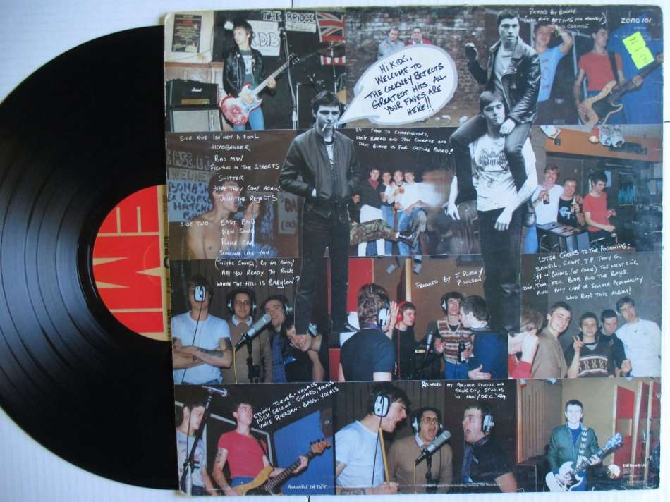 COCKNEY REJECTS - GREATEST HITS VOL.1 - UK VG- / VG