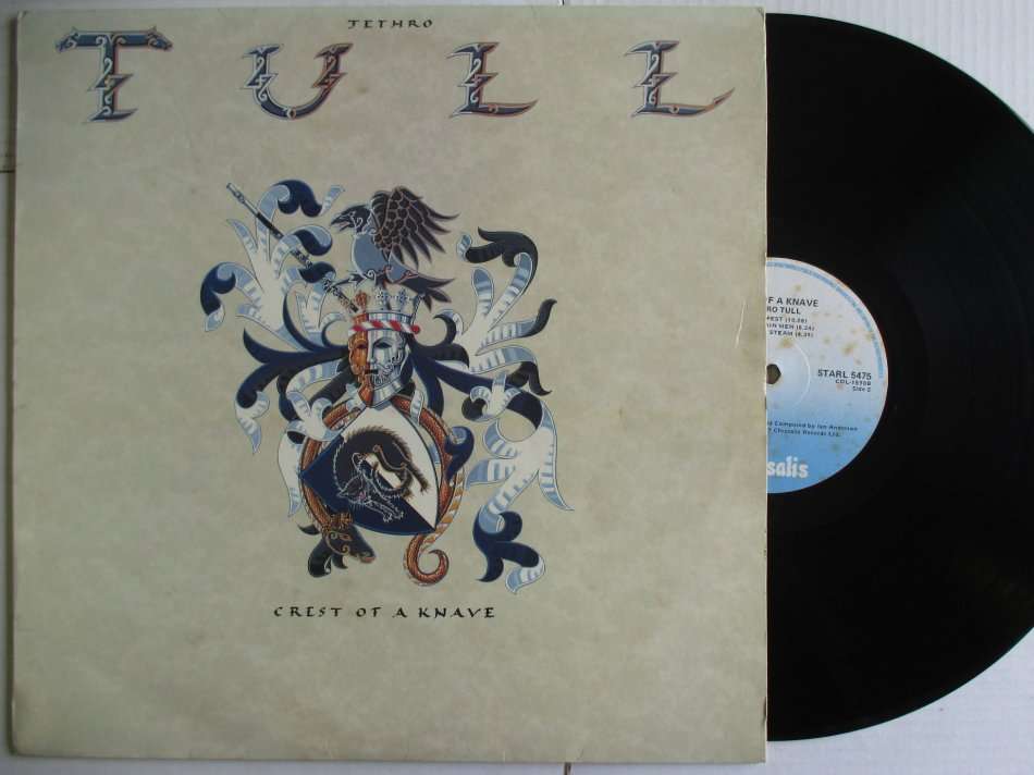 JETHRO TULL - CREST OF A KNAVE - RSA VG+ /VG