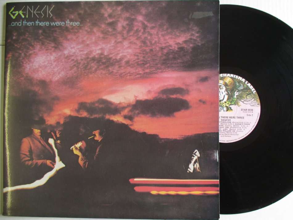 GENESIS - AND THEN THERE WERE THREE - RSA VG+ /Vg+ GATEFOLD