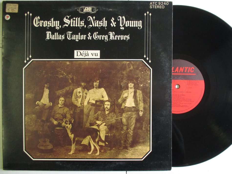 CROSBY STILLS NASH & YOUNG - DEJA VU - RSA - VG / VG+ GATEFOLD