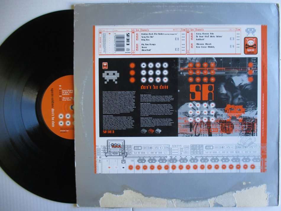 SPACE RAIDERS - DON'T BE DAFT - UK G+ / VG+ 2 LP