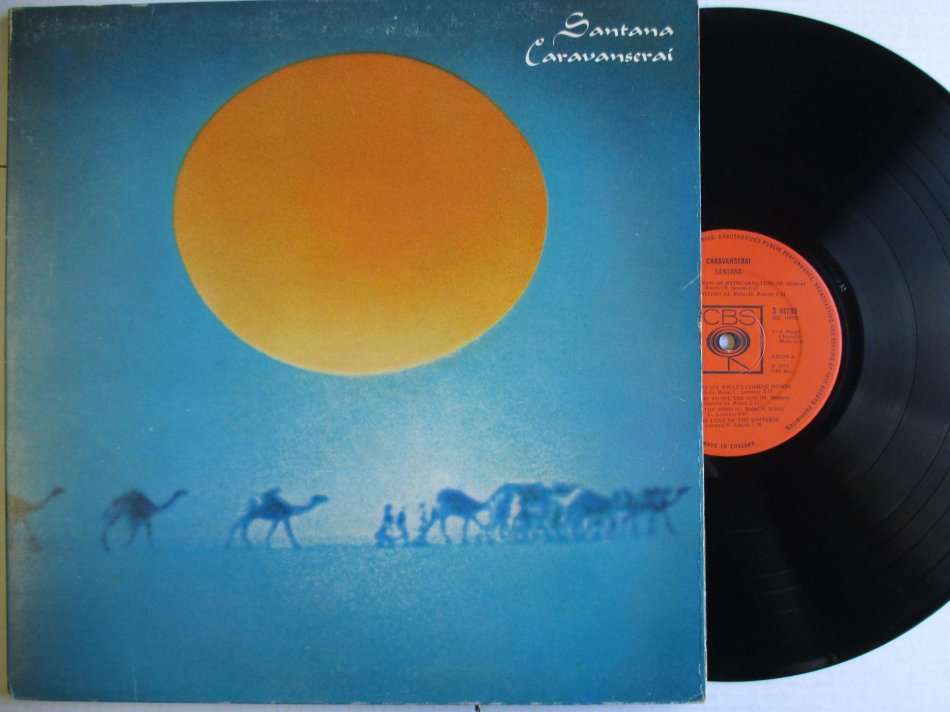 SANTANA - CARAVANSERAI - UK VG / VG+ GATEFOLD